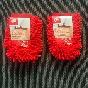 Dirt Devil Red Microfiber Dusting Pads